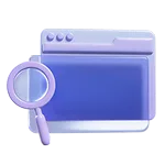 Magnifying glass icon for enlarging the screen