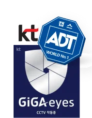 KT Telecop and ADT Caps CCTV and unmanned security equipment