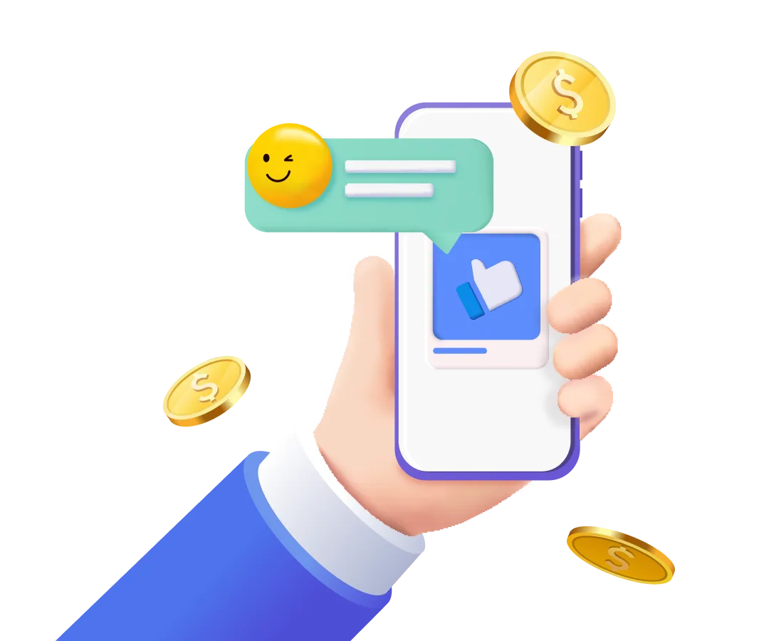 Extra rewards for sharing proof of a sample and posting a social media review